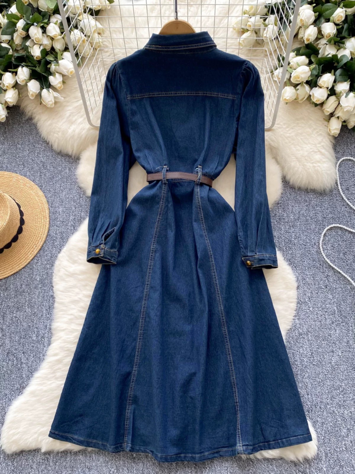 In my auntie era dress & belt DD120 images